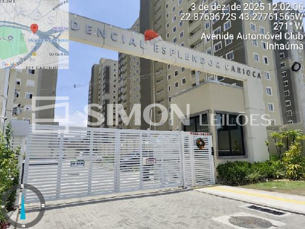 Imagem do imóvel RIO DE JANEIRO/RJ, AVENIDA PASTOR MARTIN LUTHER KING JR, N. 989, Apto. 1205, TORRE 1, LT 3 DO PAL 49596, DEL CASTILHO, APARTAMENTO, 40M² DE ÁREA PRIVATIVA, 2 QTS, WC, SL, COZINHA, IPTU: 35061381, MATR
