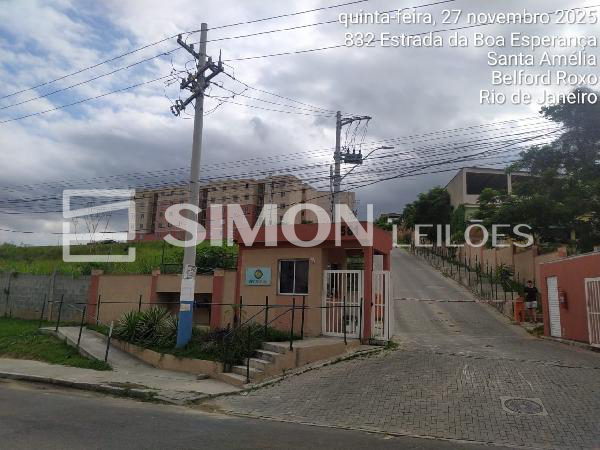 Imagem do imóvel BELFORD ROXO/RJ, RES VISTA PARK, RUA BELO HORIZONTE, N. 581, Apto. 202, TORRE T2, DAS GRACAS, APARTAMENTO, 45,18M² DE ÁREA PRIVATIVA, 2 QTS, WC, SL, COZINHA, IPTU: 9264755, MATRÍCULA: 20558, OFÍCIO: 3