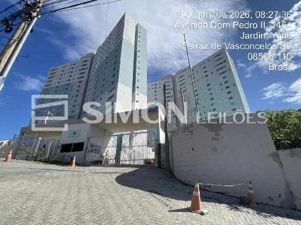 Imagem do imóvel FERRAZ DE VASCONCELOS/SP, RESIDENCIAL PARQUE IMPERIAL, AVENIDA DOM PEDRO II, N. 2455, Apto. J074, BLOCO J - PORTO SEGURO, VILA SAO PAULO, APARTAMENTO, 40,84M² DE ÁREA PRIVATIVA, 2 QTS, WC, COZINHA, IP