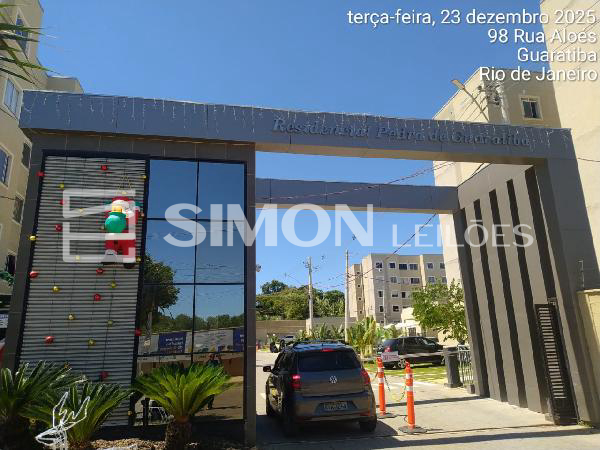 Imagem do imóvel RIO DE JANEIRO/RJ, FREGUESIA DE GUARATIBA, RUA ALOES, N. 251, Apto. 103, VG 33, GUARATIBA, APARTAMENTO, 41M² DE ÁREA PRIVATIVA, 2 QTS, WC, SL, COZINHA, IPTU: 3504487-4, MATRÍCULA: 471527, OFÍCIO: 9, A