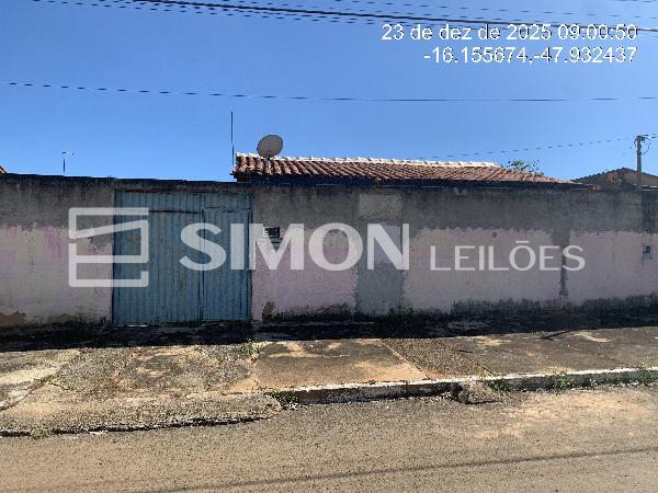 Imagem do imóvel LUZIANIA/GO, COND RODRIGUES II, QUADRA 119, N. S/N, CS 01, LT F, RUA 16, PARQUE INDUSTRIAL MINGONE, CASA, 56,15M² DE ÁREA PRIVATIVA, 178M² DE ÁREA DO TERRENO, 2 QTS, A.SERV, WC, SL, COZINHA, IPTU: 202