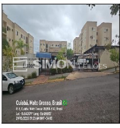 Imagem do imóvel CUIABA/MT, Residencial Lisboa, RUA SEIS, N. 162, Apto. 04, TORRE 05, APARTAMENTO, 71,19M² DE ÁREA PRIVATIVA, 3 QTS, WC, SL, COZINHA, TERRAÇO, IPTU: 022241090324096, MATRÍCULA: 96594, OFÍCIO: 1, AVALIA