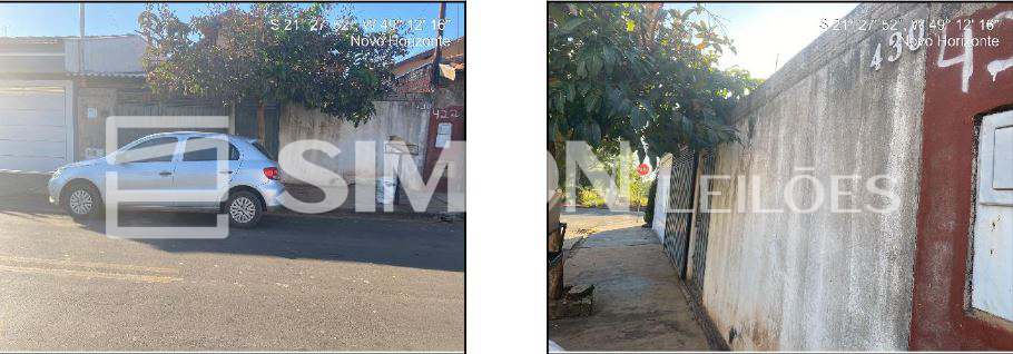 Imagem do imóvel NOVO HORIZONTE/SP, RUA PAULO NORBERTO DE MORAES, N. 430, LT 24, QD G, RESIDENCIAL VIVA MAIS NOVO HORIZONTE, CASA, 39M² DE ÁREA PRIVATIVA, 152,15M² DE ÁREA DO TERRENO, 1 QTS, A.SERV, WC, SL, COZINHA, I
