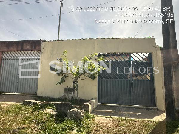 Imagem do imóvel NOSSA SENHORA DO SOCORRO/SE, COMPLEXO JARDIM, AVENIDA 2, N. 111, AREA 15, QD F, GUAJARA, CASA, 69,75M² DE ÁREA PRIVATIVA, 126,5M² DE ÁREA DO TERRENO, 2 QTS, A.SERV, WC, SL, COZINHA, IPTU: 30021609, MA