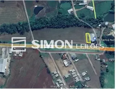 Salto do Lontra/PR: Terreno na PR-281, lote nº 02-B, da quadra 05, do Loteamento SÃO VICENTE, com a área de 422,87m², confronta com a Rua Marginal Esquerda Regina Sotana Paini, com os limites e confro, localizado em Salto Do Lontra - PR