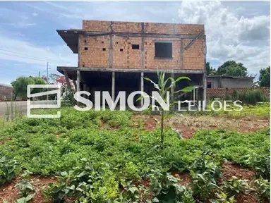 Imagem do imóvel Nova Prata do Iguaçu/PR: Casa de alvenaria (em construção), de 2 pisos com aproximadamente 186,59m², situada na Rua Jandiro Minosso, na esquina de quadra, do loteamento JARDIM SÃO JORGE, terreno com a