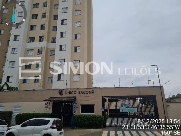 Imagem do imóvel SAO PAULO/SP, RUA PROFESSOR ARNALDO JOAO SEMERARO, N. 465, Apto. 310, TORRE 1, JARDIM SANTA EMILIA, APARTAMENTO, 40,8M² DE ÁREA PRIVATIVA, 2 QTS, WC, SL, COZINHA, IPTU: 15713016918, MATRÍCULA: 236562,